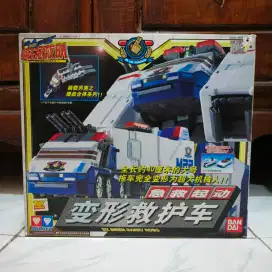 Machine Rescue Robo DX Siren Garry Robo Auldey Bandai