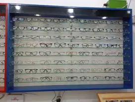 Etalase Optik kacamata set