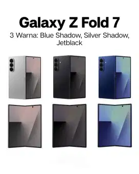 Samsung Galaxy ZFold 7 1TB 512GB Ready Stok Garansi resmi 1Tahun