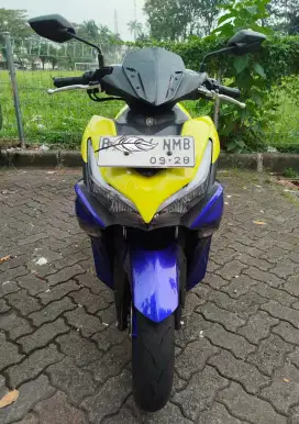 Aerox Simpanan Kuning Biru KM Low