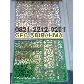 Krawangan GRC untuk Pintu & Jendela Masjid