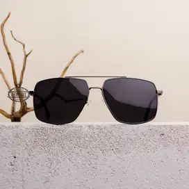 GEMBULL GLASSES - KACAMATA HITAM POLARIZED AVIATOR - RANIA 01