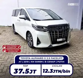 Toyota Alphard X 2.5 AT 2019 Pemakaian 2020