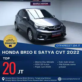 2022 Honda Brio 1.2 Satya E Hatchback