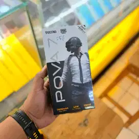 Tecno Pova 7 5G 4G 8/256 Gb New Baru Murah Garansi Resmi 1 Tahun