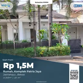 Rumah Dijual, Komplek Patria, Jatirahayu, Pondok Melati, Bekasi