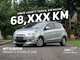 TDP 17 JUTA FREE GARANSI MESIN MIRAGE EXCEED AT 2014 SILVER MOBCARS