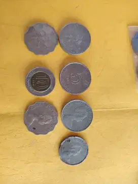 Coin Lama Indonesia , malasia , amerika