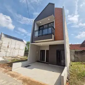 Rumah Minimalis 2 Lantai di Cibubur Dekat LRT, Mall & Tol, Harga Murah