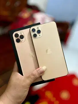 iphone 11 Pro Max 256gb Gold Fullset Mulus