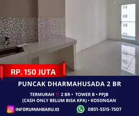 PUNCAK DHARMAHUSADA TERMURAH ‼️ Apartemen 2BR Nol Merr dekat Unair C