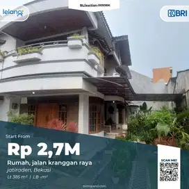 Rumah Dijual, Jl. Kranggan Raya, Jatiraden, Jatisampurna, Bekasi