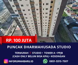 PUNCAK DHARMAHUSADA 100 Juta‼️Apartemen Termurah Studio Dekat Unair C
