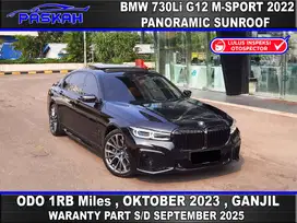 Bunga=4,5% GANJIL TAX=DESEMBER Odo=6k BMW 730Li G12 2.0L M SPORT 2022