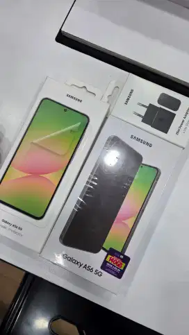 SAMSUNG GALAXY A56 RAM 12/256 GB FREE ADAPTOR 25 WAT