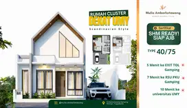 Rumah 455 Juta Dalam Cluster One Gate 15 Menit ke UMY Jogja