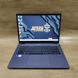 Laptop Acer TravelMate Core i7 Gen 12 Ram 16GB Touchscreen+layar lipat