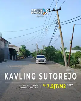 2 Kavling Area Sutorejo, Lokasi Strategis di Surabaya
