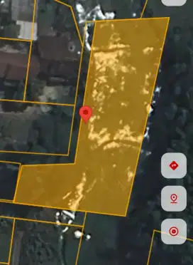 Dijual tanah kosong dgn luas 1.035 meter lokasi terusan Ryacudu ITERA