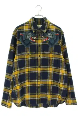 Kemeja Flanel Gucci Animalium