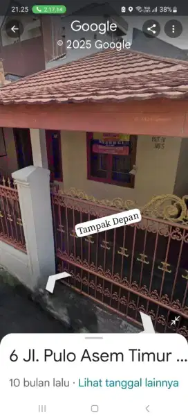 Rumah Dijual Daerah Strategis mudah dijangkau