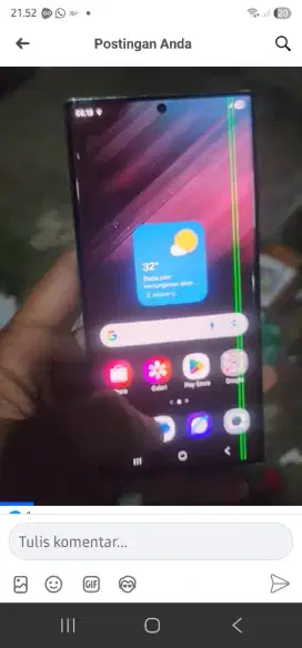 lcd copotan samsung s22 ultta