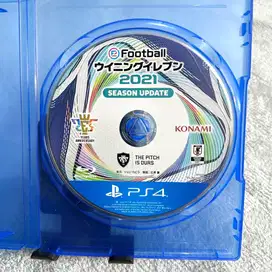 BD ATAU KASET PES 2021 + Flashdisk Full Update Patch PS4