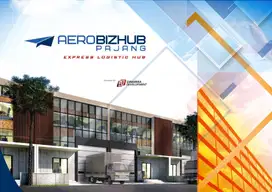 Dijual Gudang 3 Lantai Aero Bizhub Pajang dekat Bandara Soekarno Hatta