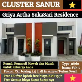 SANUR, Cluster Terbaik dari Perumahan Griya Artha SukaSari Residence