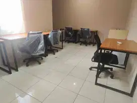 Sewa Kantor Furnish 6 Pax 16m2 Cuma 5jt/Bln Dekat Harmoni & Monas