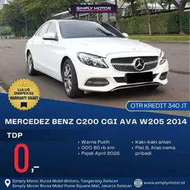 2014 Mercedes-Benz C200 1.8 Avantgarde CGI Sedan