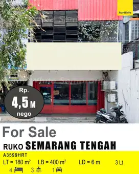 DIJUAL RUKO DI SEMARANG TENGAH A3599