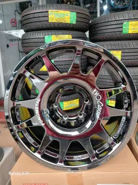 Fondmetal Evocorse ring 18x9 6x139,7 ET 0 blackchrome 4pcs