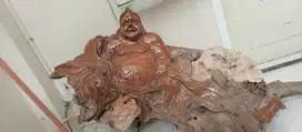 Ukiran semar dari kayu jati