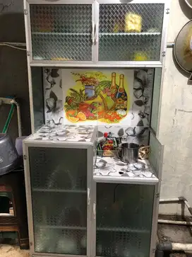 rak piring silver