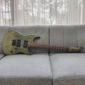 Squier by fender showmaster sparkle green MIC