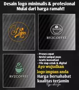 JASA DESAIN LOGO SIMPEL, CEPAT DAN BERKUALITAS