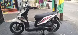 beat cw fi 2014 putih mulus orisinil mesin sehat list cat asli pabrik