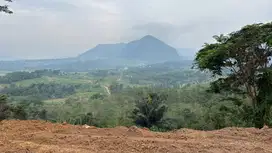 Jual tanah kavling dengan view termegah