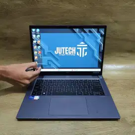 Laptop Acer TravelMate Core i7 Gen 12 Ram 16GB Touchscreen+layar lipat