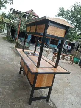 Gerobak Angkringan Bakso Mie Ayam PeceL Bubur Sate Martabak Ronde dlL