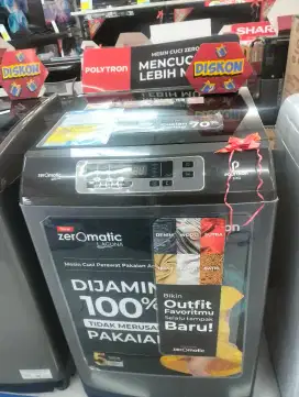 Mesin Cuci Polytron PAW 8028Y Kredit Cepat kilat