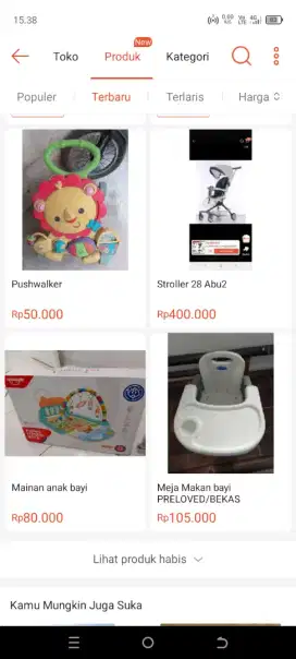 Jual Baby Chair Preloved merk Pliko