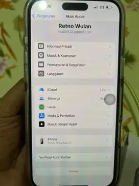 Dijual iphone 16 promax dissert