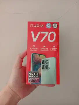 Nubia V70 8/256, BARU Garansi Resmi, Bisa COD