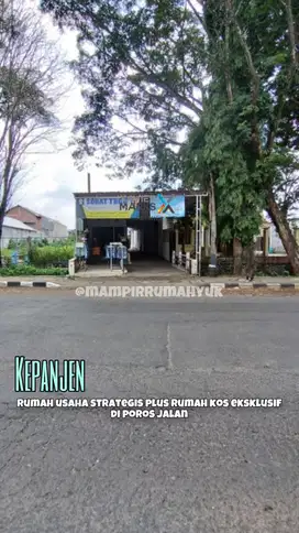 Rumah usaha strategis plus rumah kos di poros jalan Kepanjen Malang