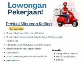PENJUAL MINUMAN KELILING