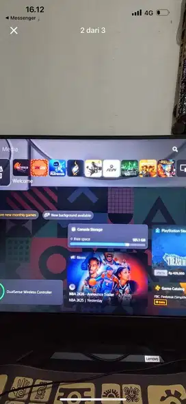 Jual monitor lenovo legion 2k (baru 2bln)