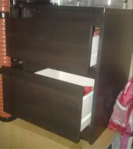 Rak Meja Kayu Jati Tebal