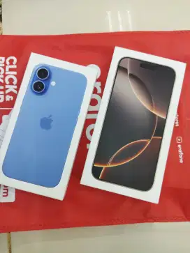 Dijual iphone 16 128gb segel ibox lengkap ada nota